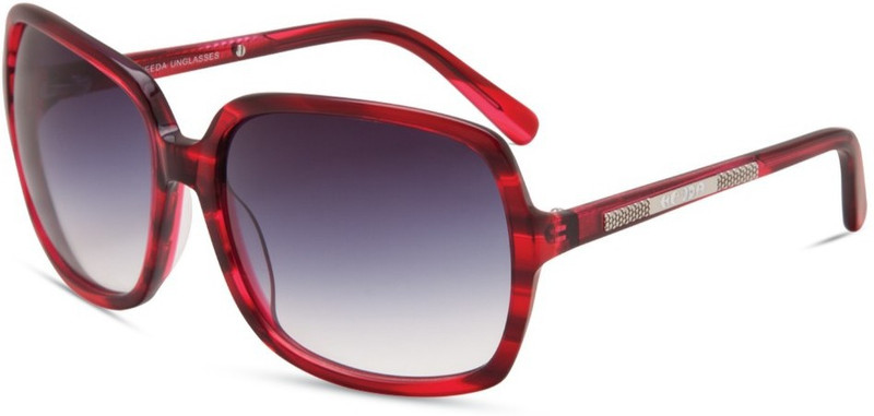 KEEDA Oval Sunglasses(Silver)