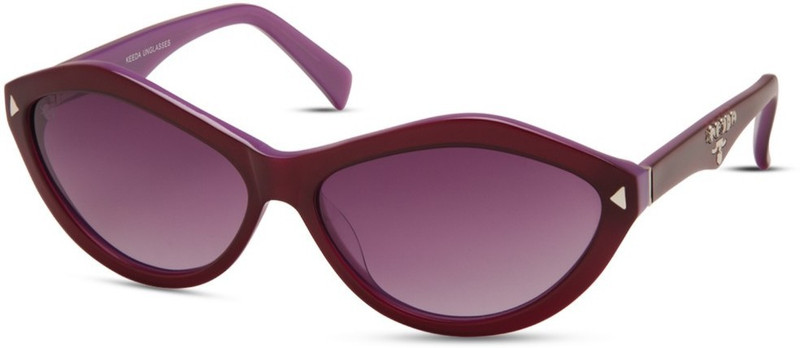 KEEDA Cat-eye Sunglasses(Violet)
