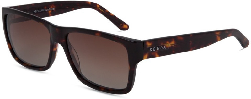 KEEDA Wayfarer Sunglasses(Brown)