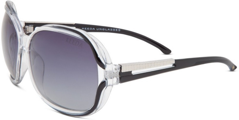 KEEDA Oval Sunglasses(Violet)