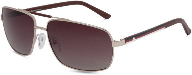 KEEDA Aviator Sunglasses(Brown)