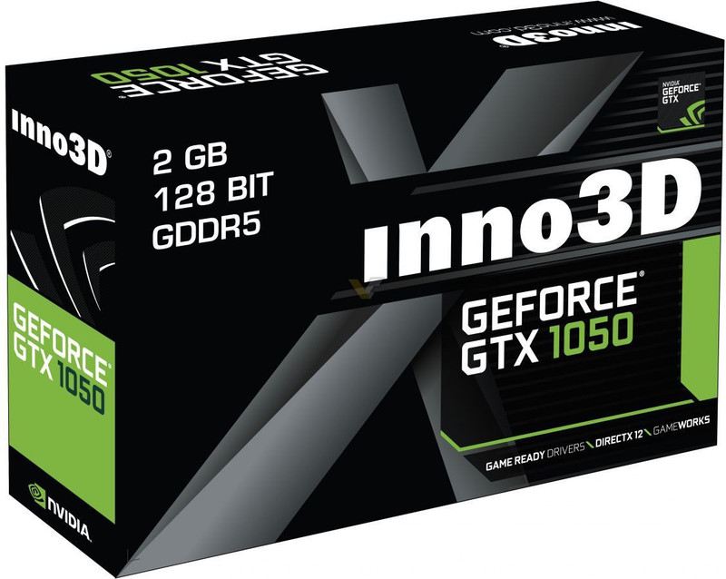 Inno3D NVIDIA N1050-1SDV-E5CM 2 GB GDDR5 Graphics Card(Black)
