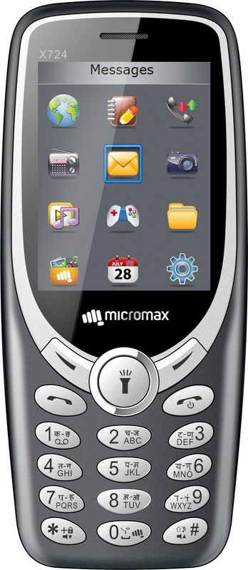 Micromax X1i-2017(Grey)