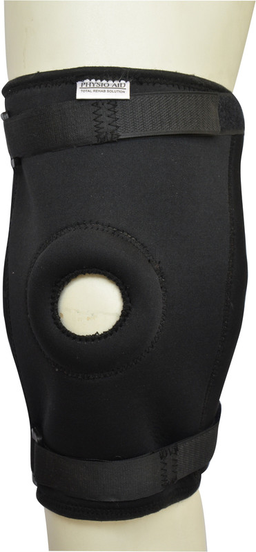 Physio Aid Elastic Knee Support Hinged - Tubular Knee, Calf & Thigh Support(Black)