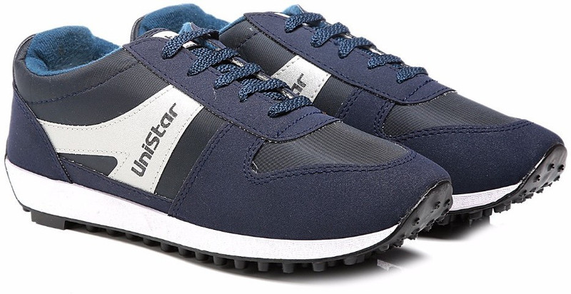 Unistar 602 Jogging (Narrow Toe) Running Shoes For Men(Blue)
