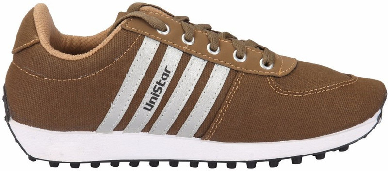 Unistar 603 Denim Casual (Narrow Toe) Canvas Shoes For Men(Brown) Unistar 603 Denim Casual (Narrow Toe) Canvas Shoes For Men(Brown)