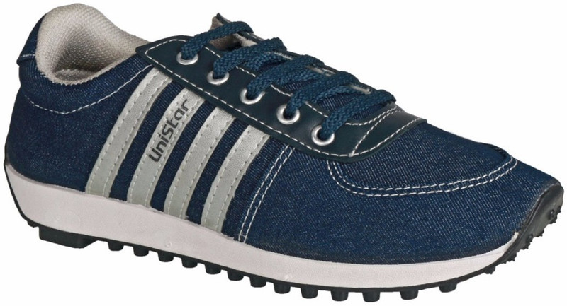 Unistar 603 Denim Casual (Narrow Toe) Canvas Shoes For Men(Blue) Unistar 603 Denim Casual (Narrow Toe) Canvas Shoes For Men(Blue)