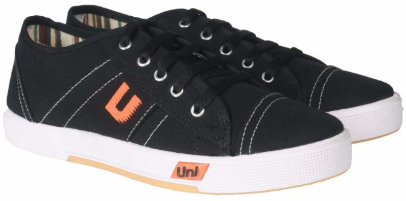 Unistar 5004 Canvas Shoes For Men(Black) Unistar 5004 Canvas Shoes For Men(Black)
