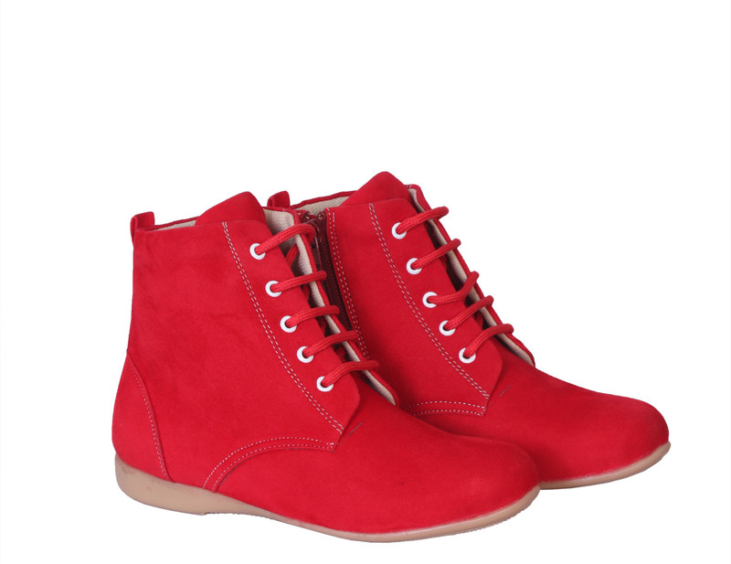 Candey Shoes Casuals For Women(Red)