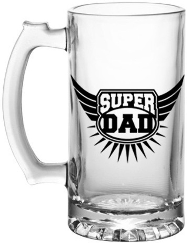 mugshug beer mug printed Glass Mug(600 ml)