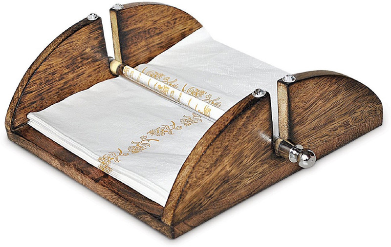 eoan internatinal ROLL ON WOOD Brown Napkins