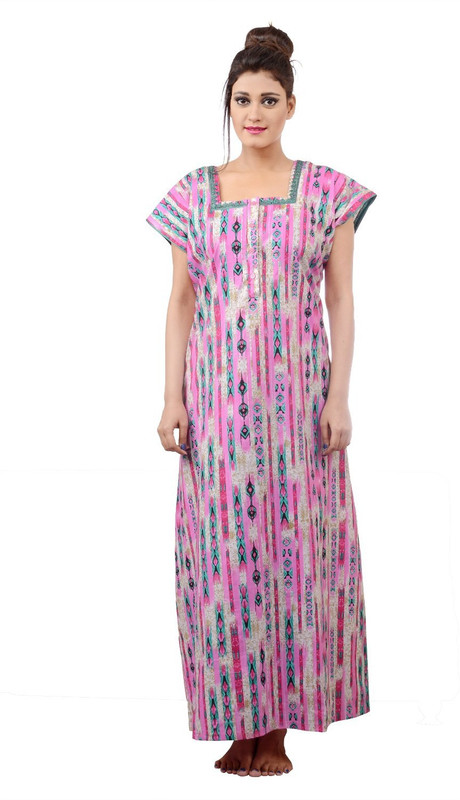 farry Women Nighty(Pink)