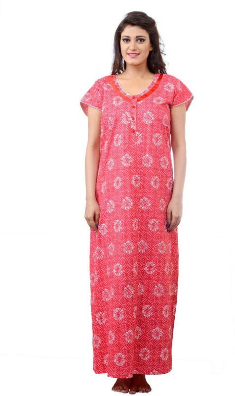 farry Women Nighty(Red)