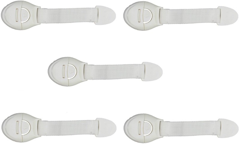 Ditya Baby Proofing Safety Lock Latch ( Pack of 5 )(White)