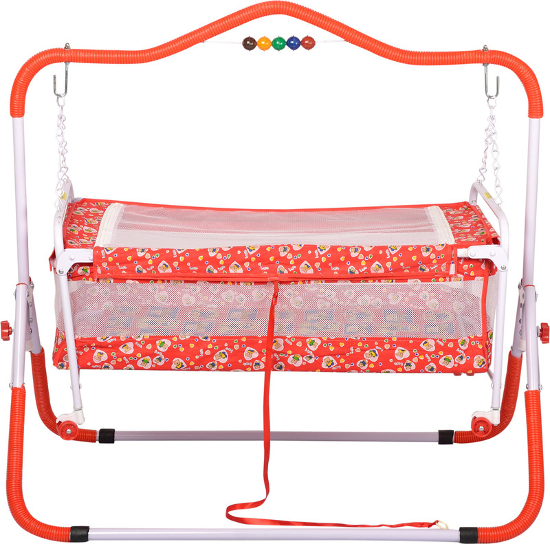 Jubilant Lifestyle Limited Edition Baby Cradle(Red)