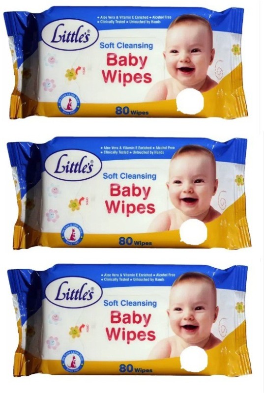 Little Baby Soft Cleansing Wipes(3 Pieces)