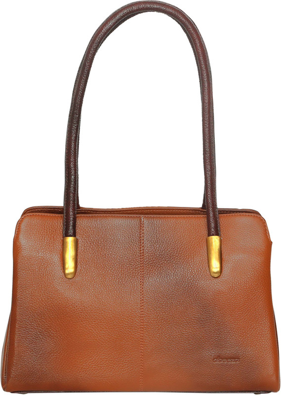 abeeza Women Tan Shoulder Bag