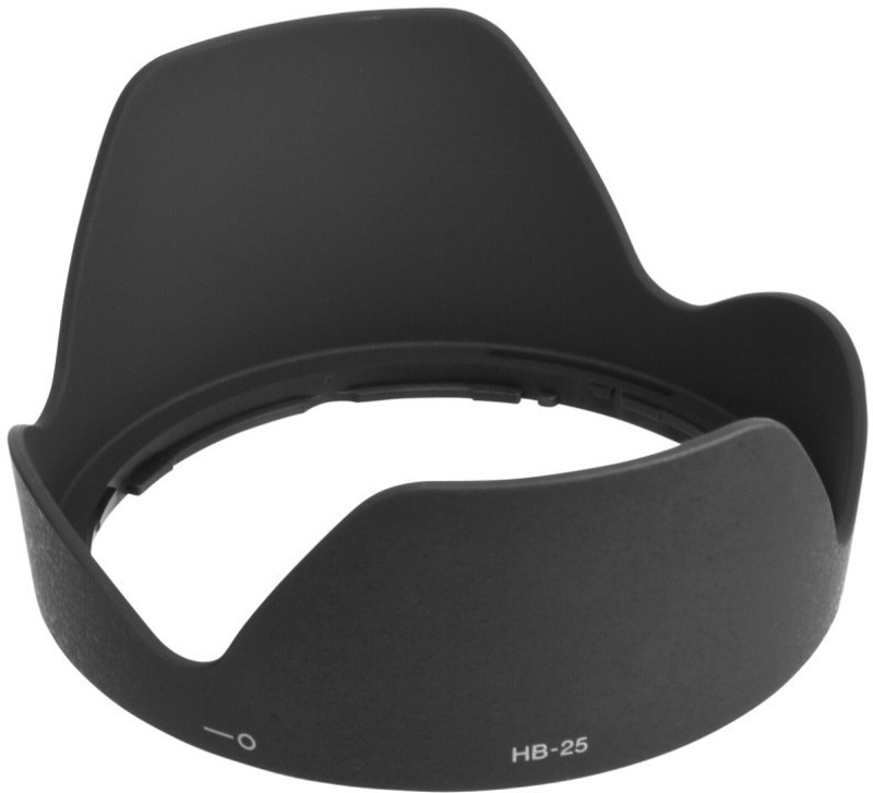 Axcess HB-25 For NIKN Camera NKKR Lens Hood(77 mm, Black)