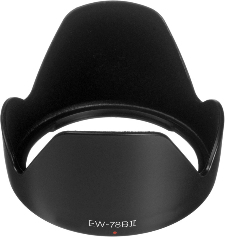 Axcess EW-78BII For CANN Eos Camera Lens Hood(55 mm, Black)