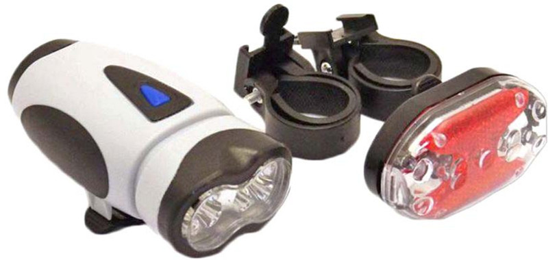 FurMito LED Front Rear Light Combo(White, Black, Red)