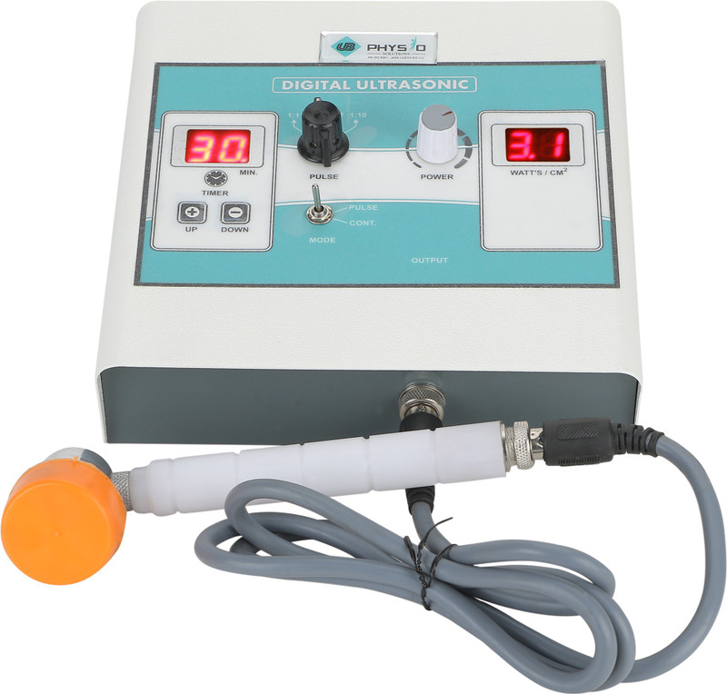 UB PHYSIO SOLUTIONS White Electro Therapy Mini Ultrasound Therapy Electrotherapy Device(UB216)