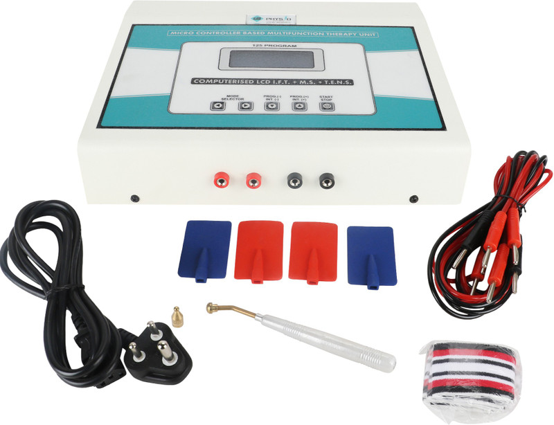 UB PHYSIO SOLUTIONS White Electro Therapy Combination Therapy (Ift+Ms+Tens)(125 Prog.) Electrotherapy Device(UB225)