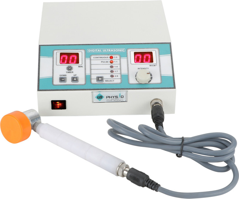 UB PHYSIO SOLUTIONS White Electro Therapy Digital Ultrasound Therapy Electrotherapy Device(UB215)