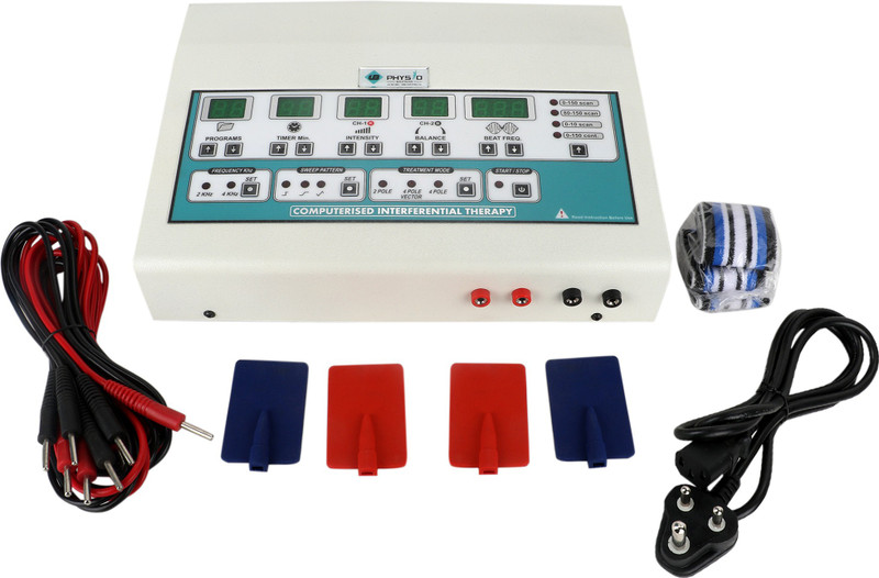 UB PHYSIO SOLUTIONS White Electro Therapy Interferential Therapy 45 Program Electrotherapy Device(UB217)