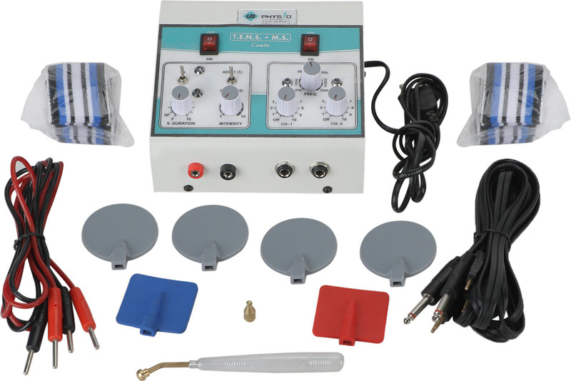 UB PHYSIO SOLUTIONS White Electro Therapy Combination Therapy (Combi Tens+Ms) Mini Deluxe Electrotherapy Device(UB223)