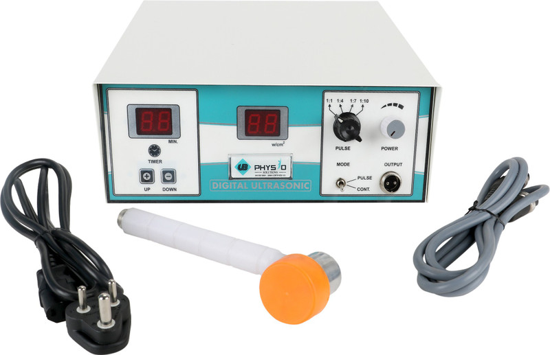 UB PHYSIO SOLUTIONS White Electro Therapy Ultrasound Therapy Deluxe Electrotherapy Device(UB227)