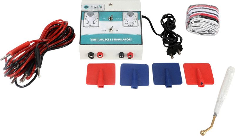 UB PHYSIO SOLUTIONS White Electro Therapy Mini Muscle Stimulator Electrotherapy Device(UB213)