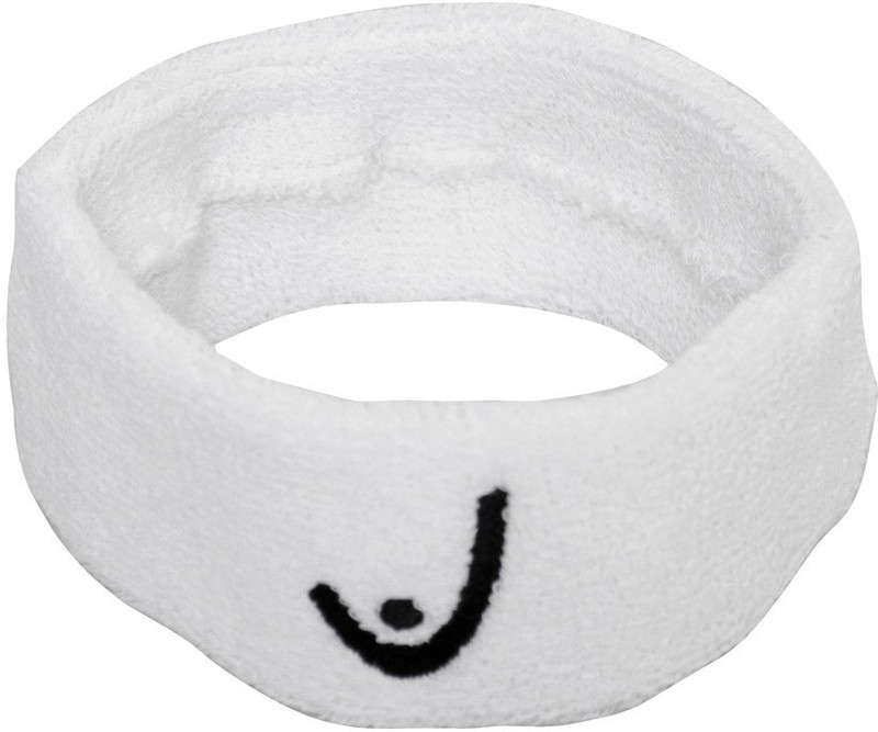 Head HEADBAND SWEAT ABSORPTION Fitness Band(White, Pack of 1)