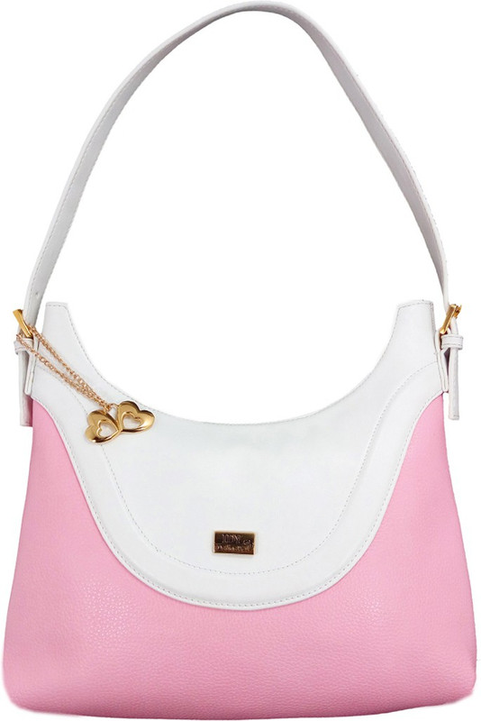 Anglopanglo Women White, Pink Hobo Anglopanglo Women White, Pink Hobo