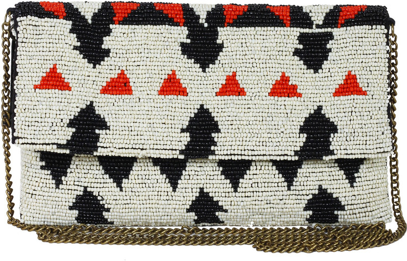 Reggel White, Pink Sling Bag