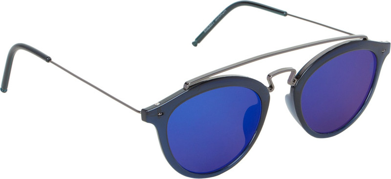 Adine Round Sunglasses(Blue)
