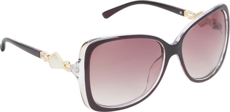 Adine Round Sunglasses(Red)