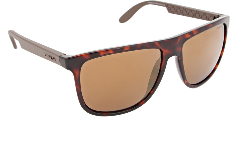 Carrera Rectangular Sunglasses(Brown)