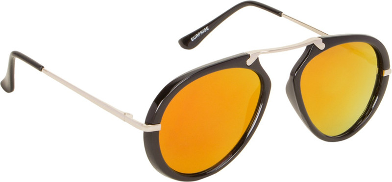 Adine Oval Sunglasses(Orange)