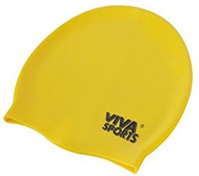 Viva Sports SURPLUS-CAP-YLW Swimming Cap(Yellow, Pack of 1) Viva Sports SURPLUS-CAP-YLW Swimming Cap(Yellow, Pack of 1)