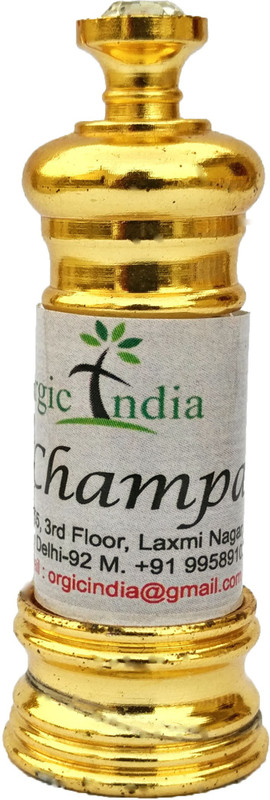 Orgic India Champa Herbal Attar(Floral)