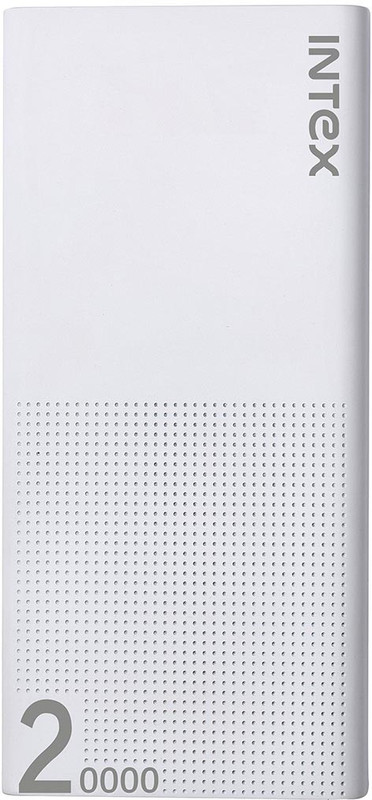 Intex 20000 mAh Power Bank (IT-PB 20K Poly)(White, Lithium Polymer)