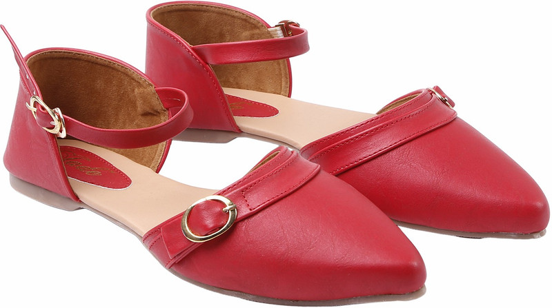 Jade DD Pointed Bellies Bellies For Women(Red)