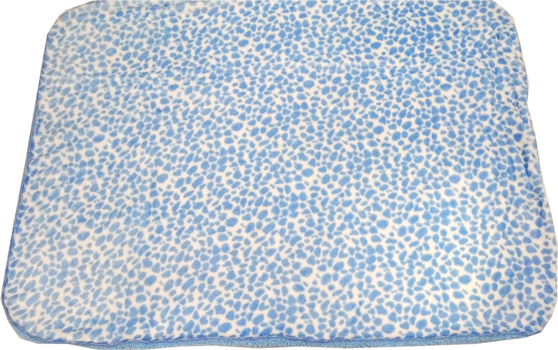 LOVEBIRDS Self Design Crib Sherpa Blanket(Polyester, Blue) LOVEBIRDS Self Design Crib Sherpa Blanket(Polyester, Blue)