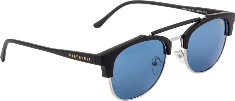 Farenheit Clubmaster Sunglasses(Blue)