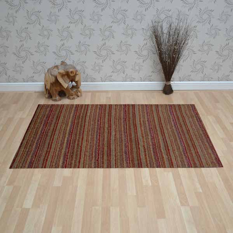 jp2 indus Multicolor Wool Carpet(70 cm  X 120 cm)
