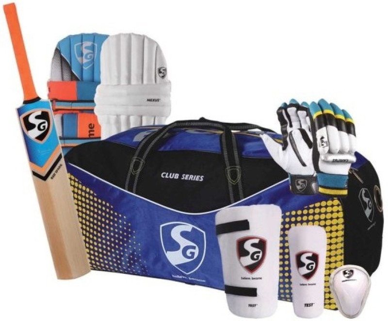 SG Kashmir Eco Cricket Kit(Bat Size: 5 (Age Group 10 - 12 Years)) SG Kashmir Eco Cricket Kit(Bat Size: 5 (Age Group 10 - 12 Years))