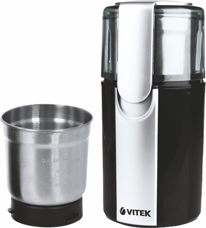 VITEK VT1541 VT-1541 BK-I 200 W Mixer Grinder(Steel:Black, 2 Jars)