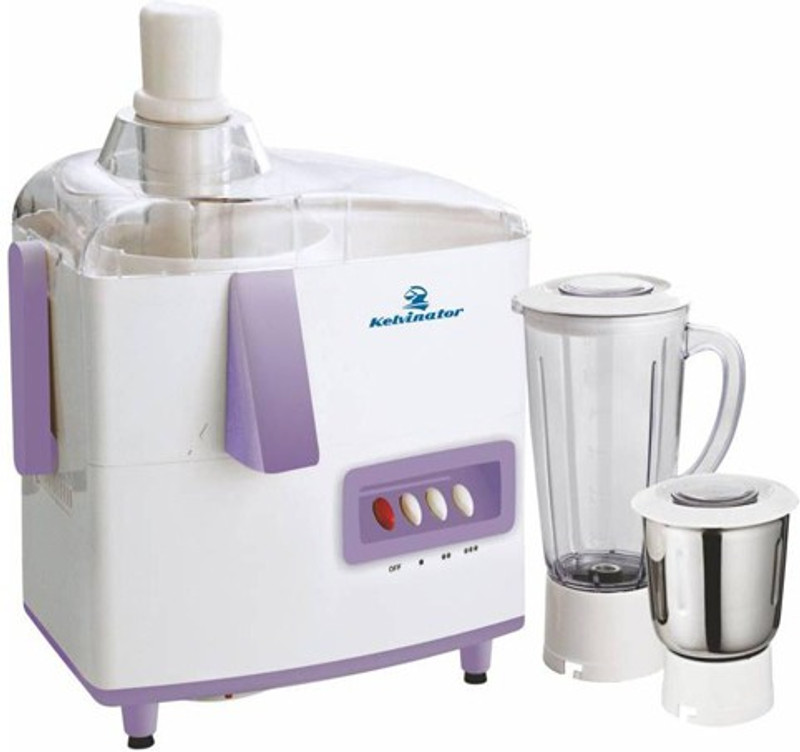 Kelvinator Juicer Dazzle KJM 4523 450 W Juicer Mixer Grinder(Purple, 2 Jars)