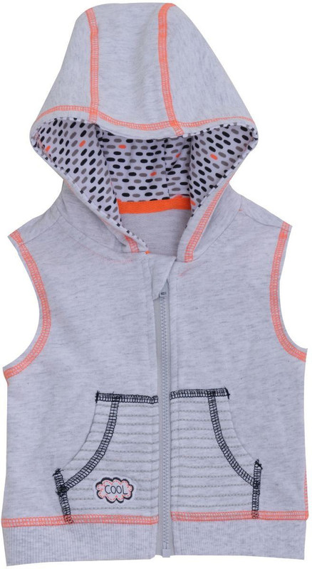 Mini Klub Sleeveless Embroidered Baby Boys Jacket