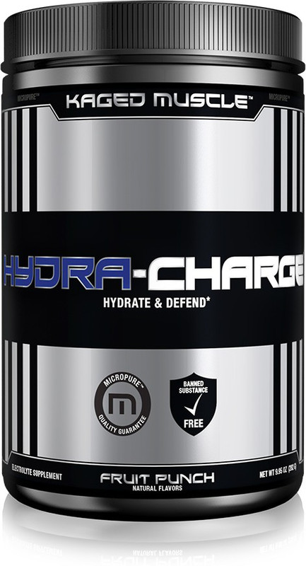 KAGED MUSCLE Hydra-Charge Nutrition Drink(282 g, FRUIT PUNCH Flavored)